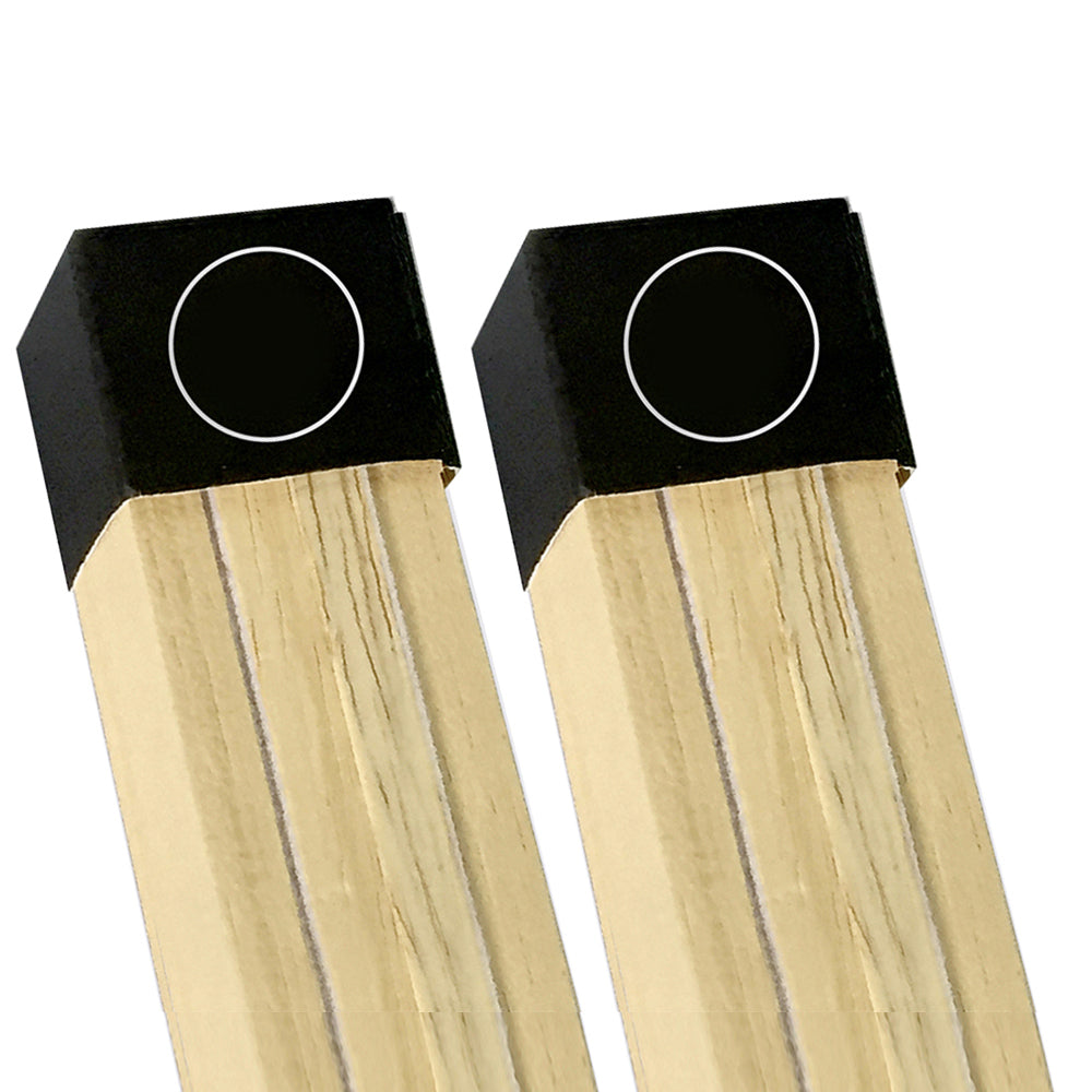 Frames & Hangers Wall Magnetic Wooden Poster Hanger 40cm Natural Home Decor (2 Pack)