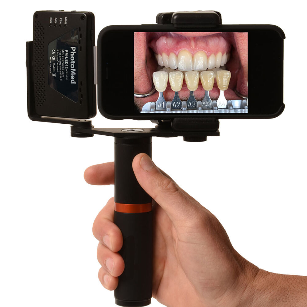 Photomed SDL Bluetooth Dental/Oral LED Light w/ Grip Holder For Smartphone