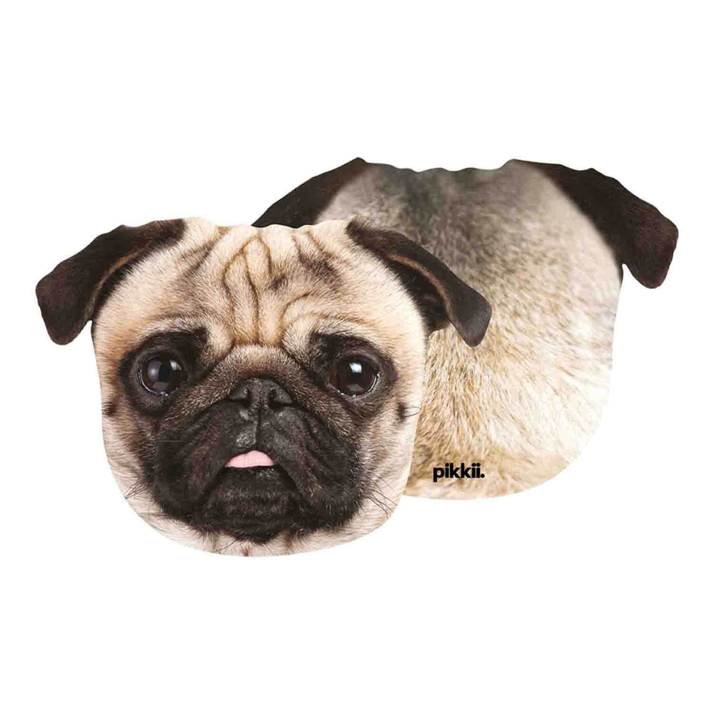 Pikkii Fun Pug Micofiber Cloth Mobile Phones/Screen/Sunglasses Cleaning 16cm