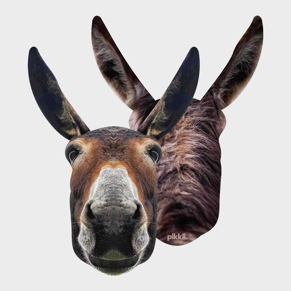 Pikkii Fun Donkey Micofiber Cloth Phones/Screen/Sunglasses Cleaning 21x16cm
