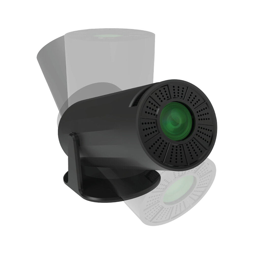 Laser Black Multi-Angle 1080p Android LED Compact Projector HD Resolution — image 2