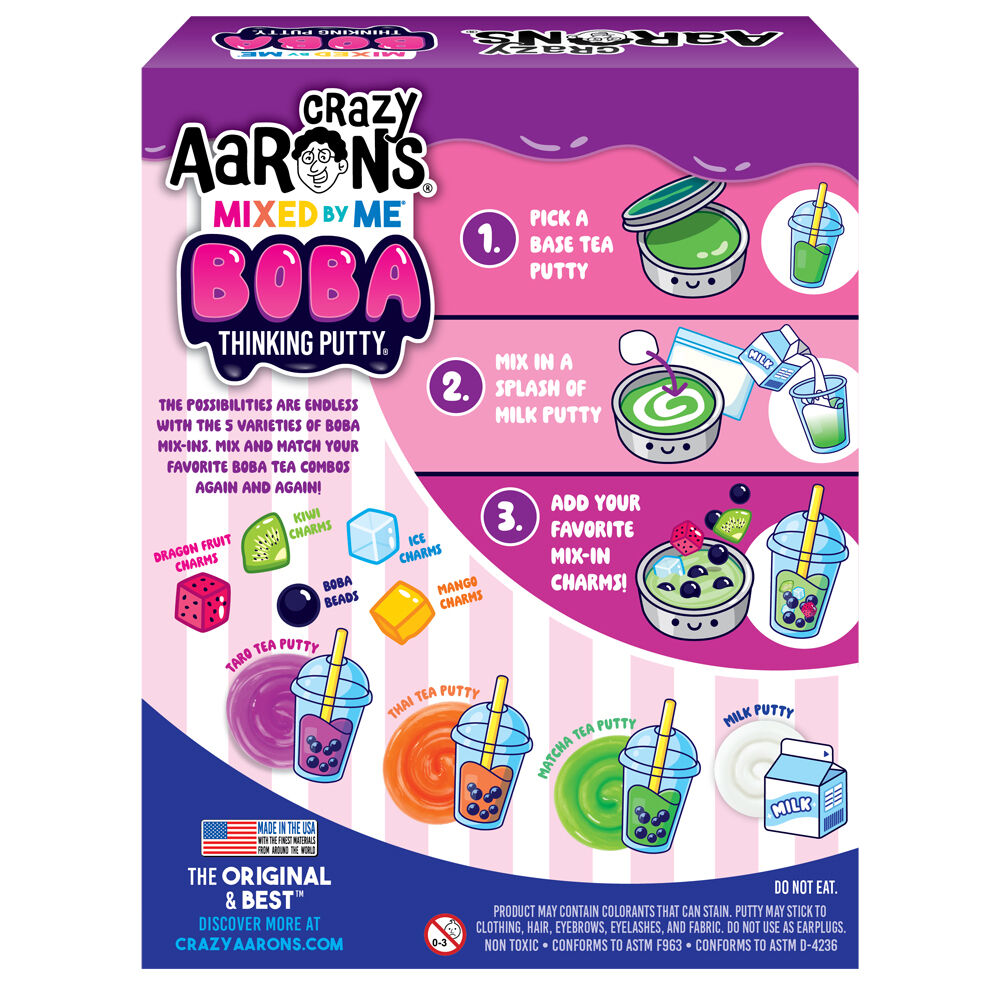 Crazy Aarons 3y+ Putty Boba Mash Up Crafting Kit Kids Sensory Toy — image 2