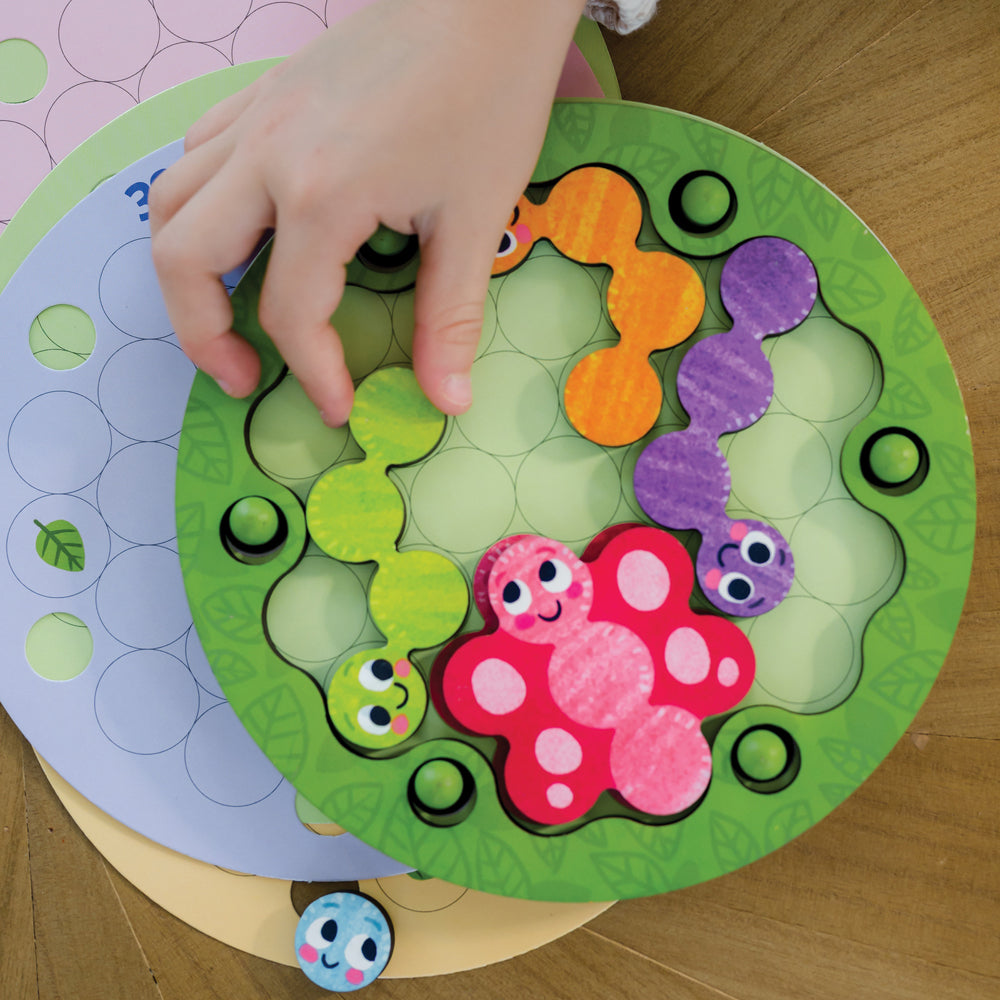 Peaceable Kingdom Color Clue Caterpillars Kids/Children Fun Play Puzzle Game 4y+ — image 2