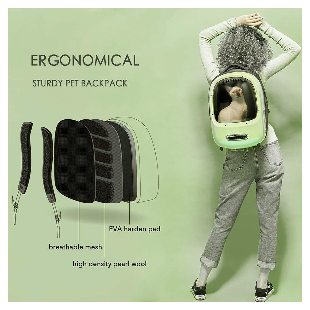 Petkit Breezy Smart Cat Carrier Backpack - White — image 3