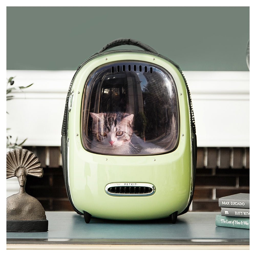 Petkit Breezy Smart Cat Carrier Backpack - White — image 4