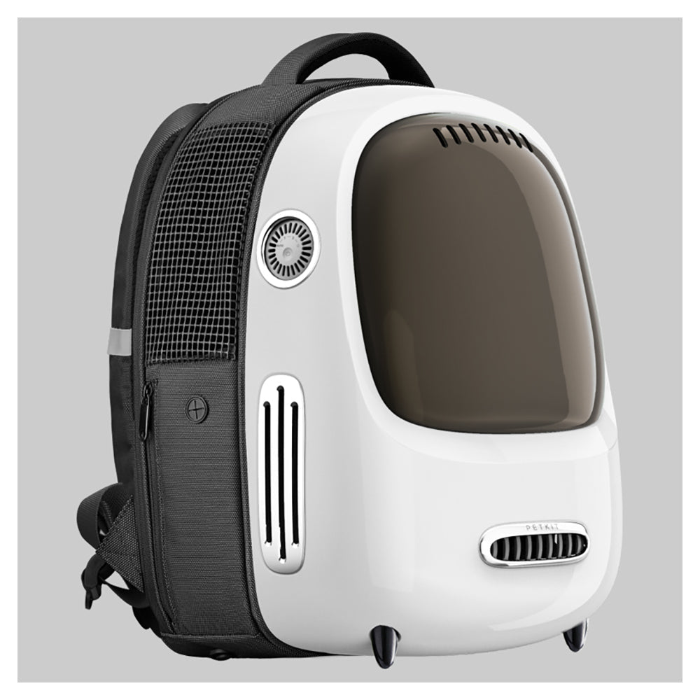 Petkit Breezy Smart Cat/Dog/Pet Carrier Backpack w/Built in Fan/Light - White — image 3