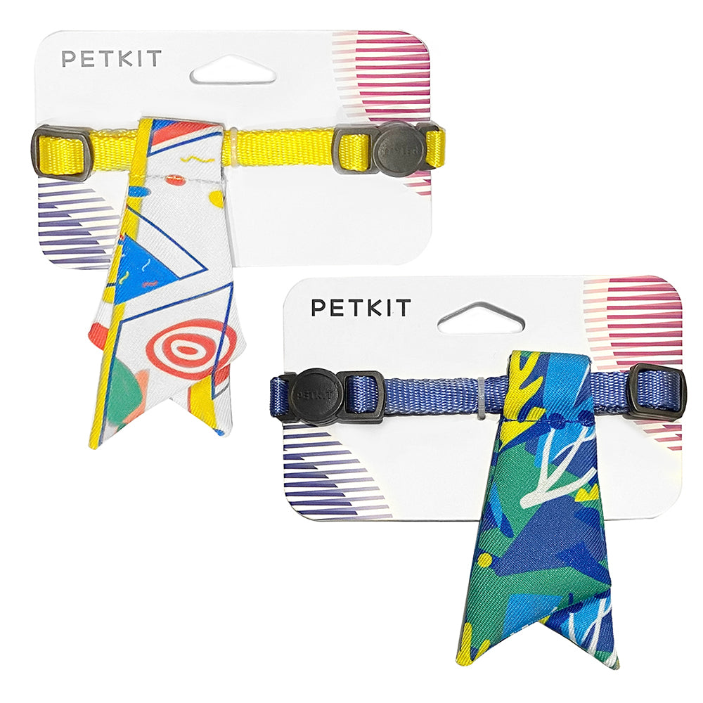 Petkit Pet Necktie Collar Story Of Nature & Cheerful Color Set (2 Pack)