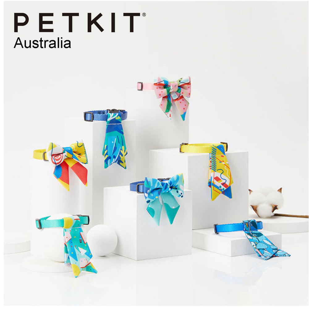 Petkit Pet Necktie Collar - Green Wood & Fantasy Forest Set (2 Pack) — image 6
