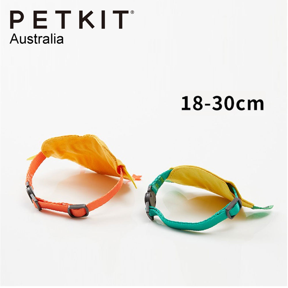 Petkit Pet Saliva Towel Collar - Chicken & Red Persimmon Set (2 Pack) — image 5