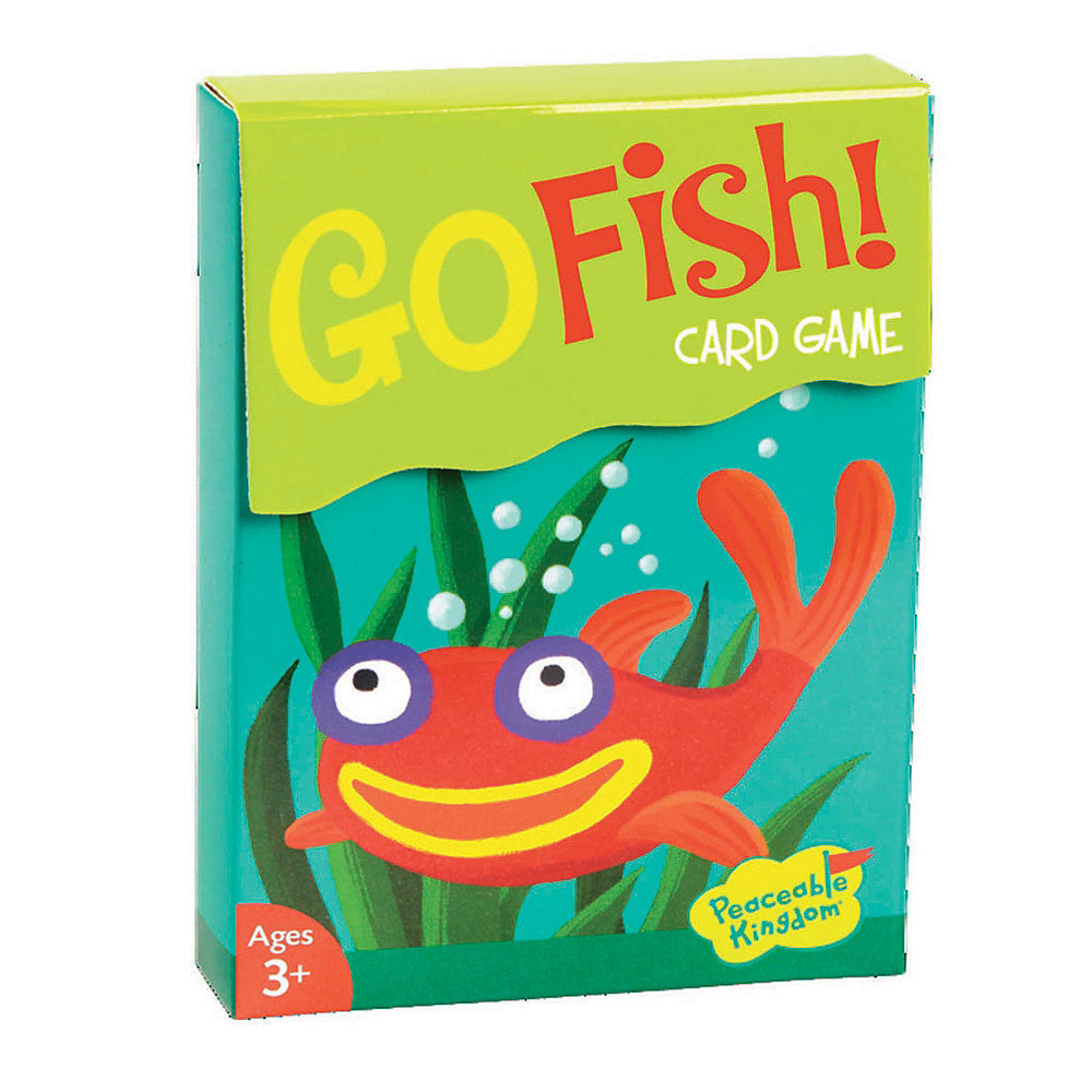 Peaceable Kingdom Go Fish Kids/Children Family Fun Play Card Number Game 3y+