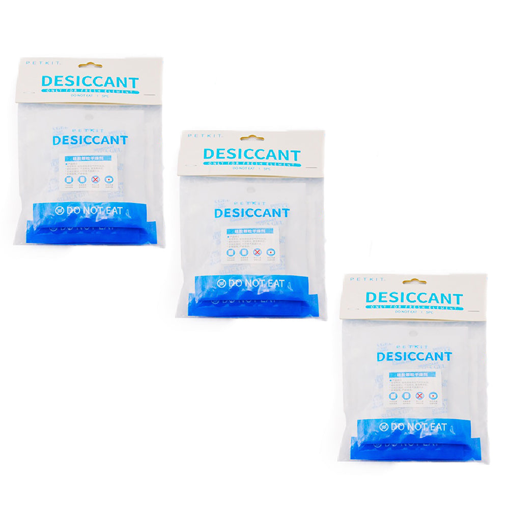 Petkit Desiccant Gel Moisture Absorber for Smart Pet Fresh Element Feeder (3 Pack)