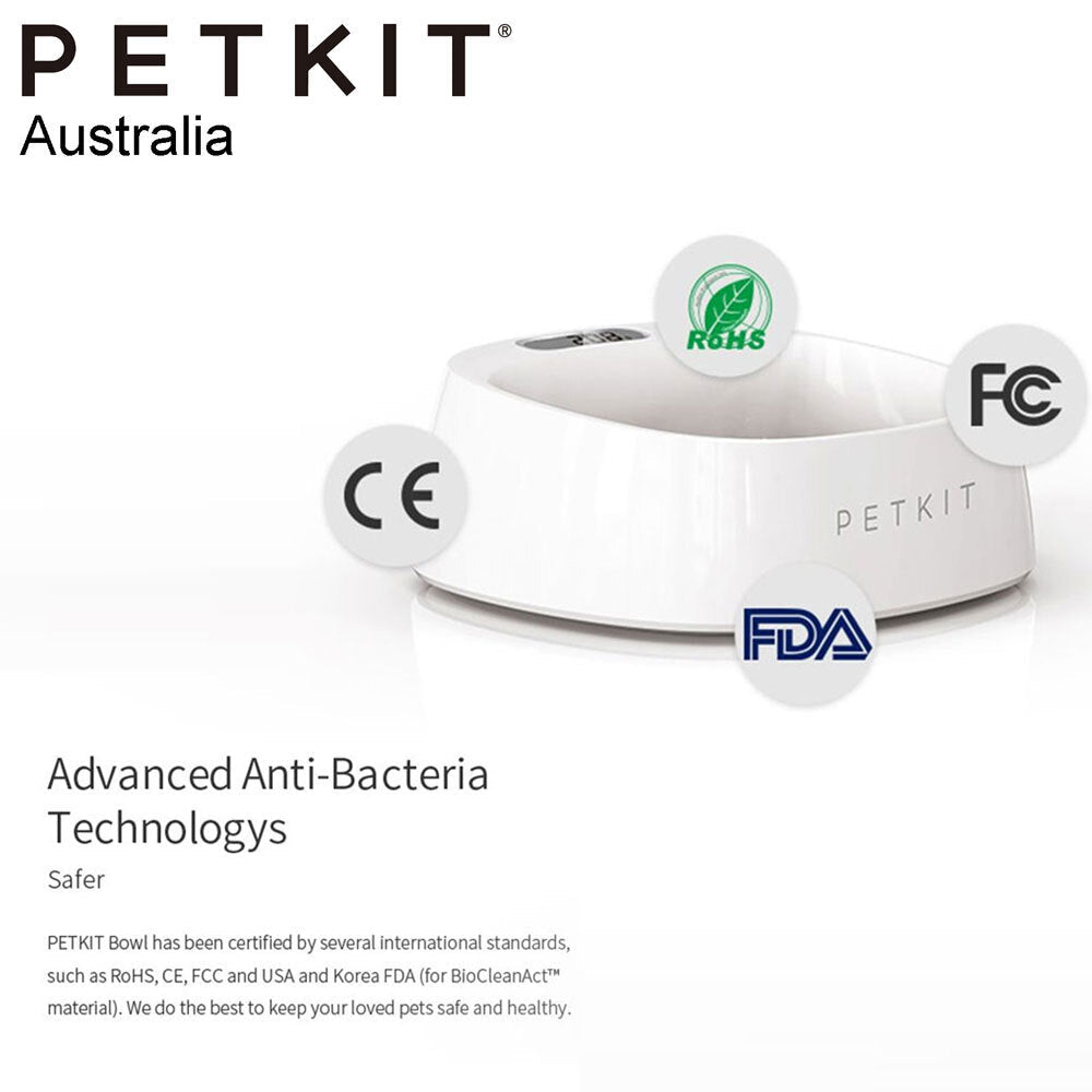 Petkit Fresh 18cm Smart Digital Scale Feeding Dish Bowl Pet Dog Cat Feeder White — image 3