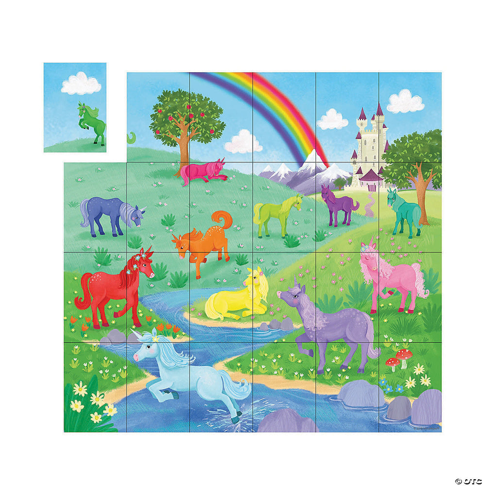 Peaceable Kingdom Unicorns 1-4 Players Kids/Children Fun Play Match Up Game 2y+