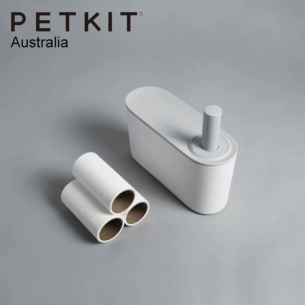 Petkit Retractable Storage Lint Roller w/ Push On Handle 22cm Remove Hair/Fur — image 6