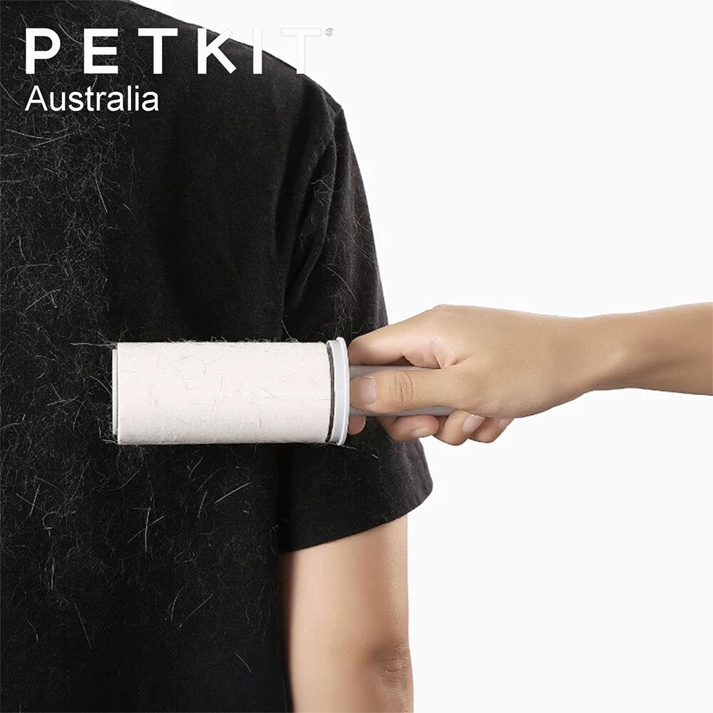 Petkit Retractable Storage Lint Roller w/ Push On Handle 22cm Remove Hair/Fur — image 5