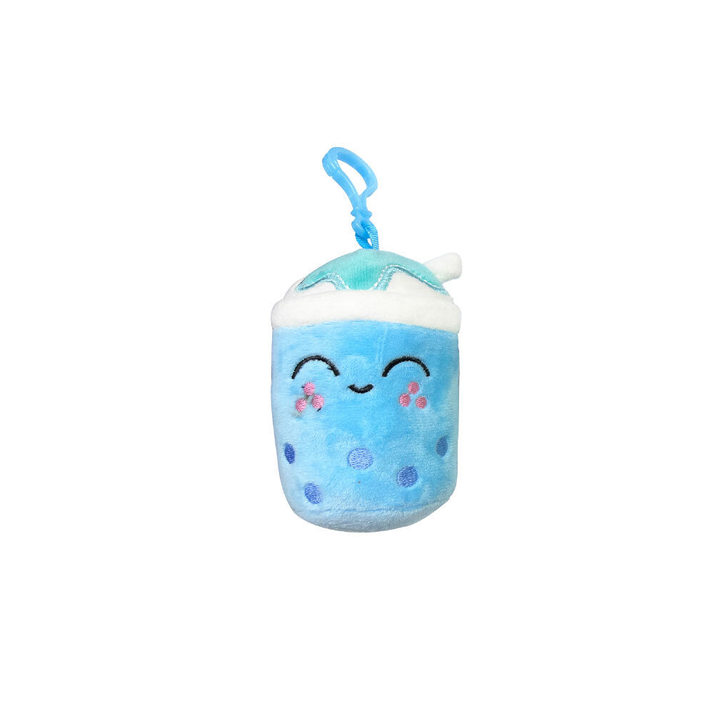 Bensons Bubble Tea Backpack Clips Kids/Childrens Asstd Plush Soft Toy 0y+