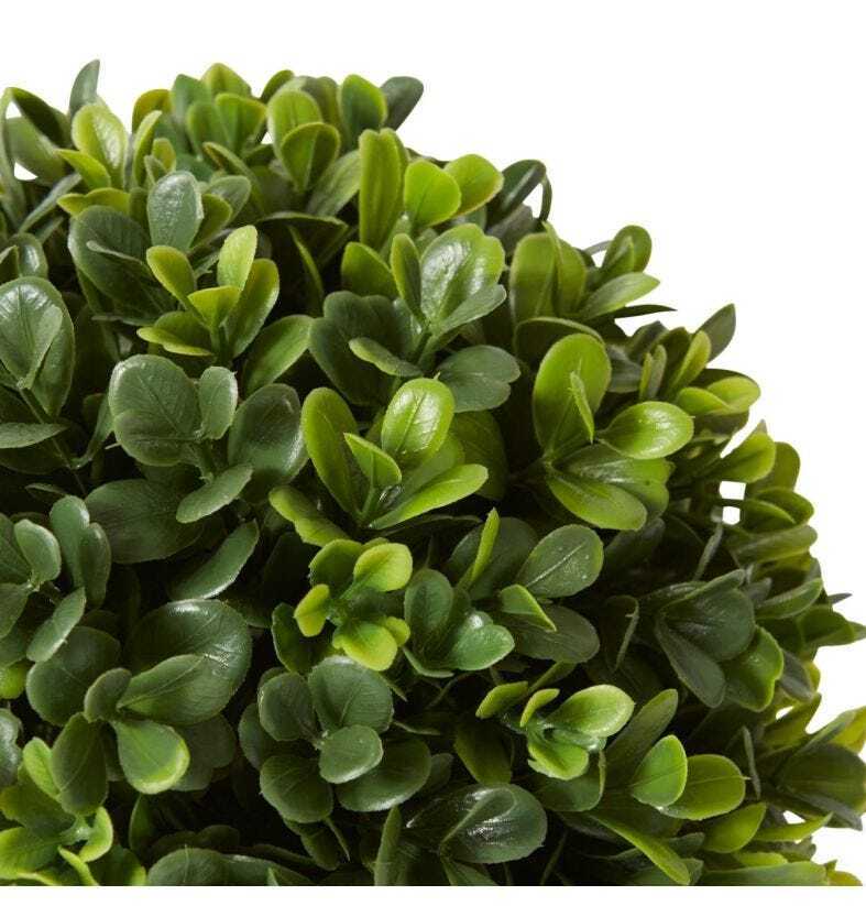E Style Artificial Plastic Topiary Boxwood Ball Outdoor Plant Green — image 2