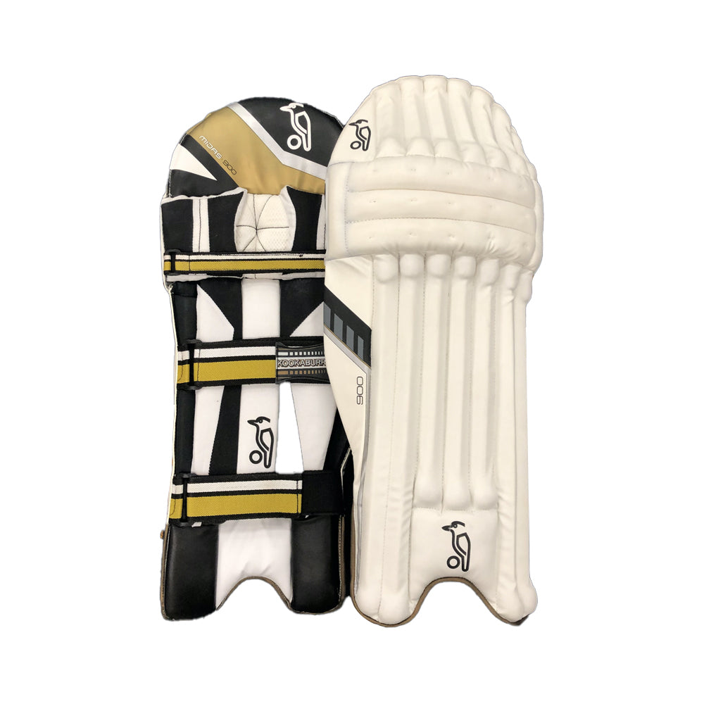 Kookaburra Onyx Pro 800 Cricket Batting Leg Guards/Pads Mens Size Left Hand L