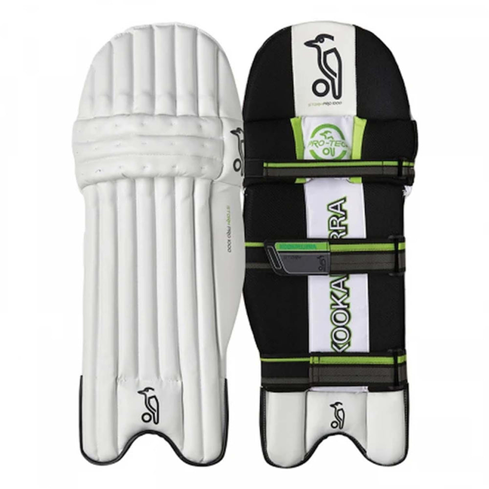 Kookaburra Storm Pro 1000 Cricket Batting Leg Guards/Pads Left Hand Youths