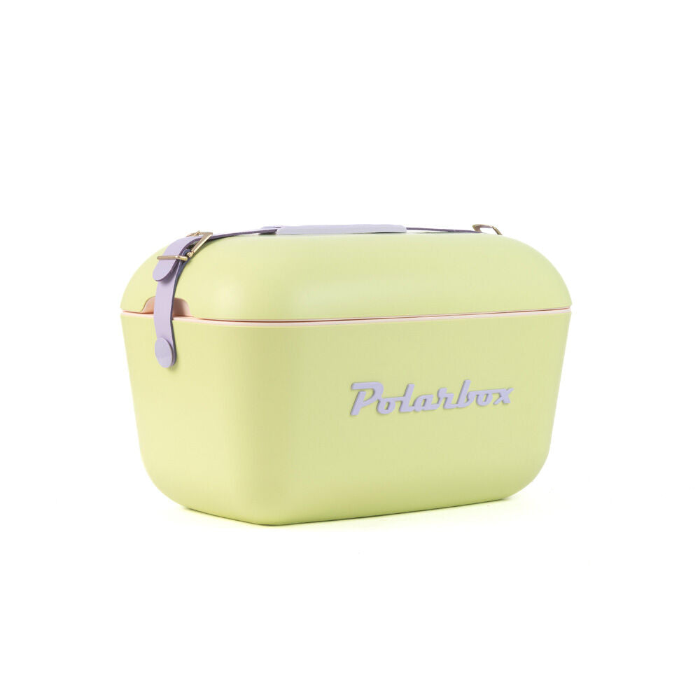 Polarbox Lime/Lilac Pop Insulated Food Drink Cooler Box — 20l 44.7x30.2x28.9cm