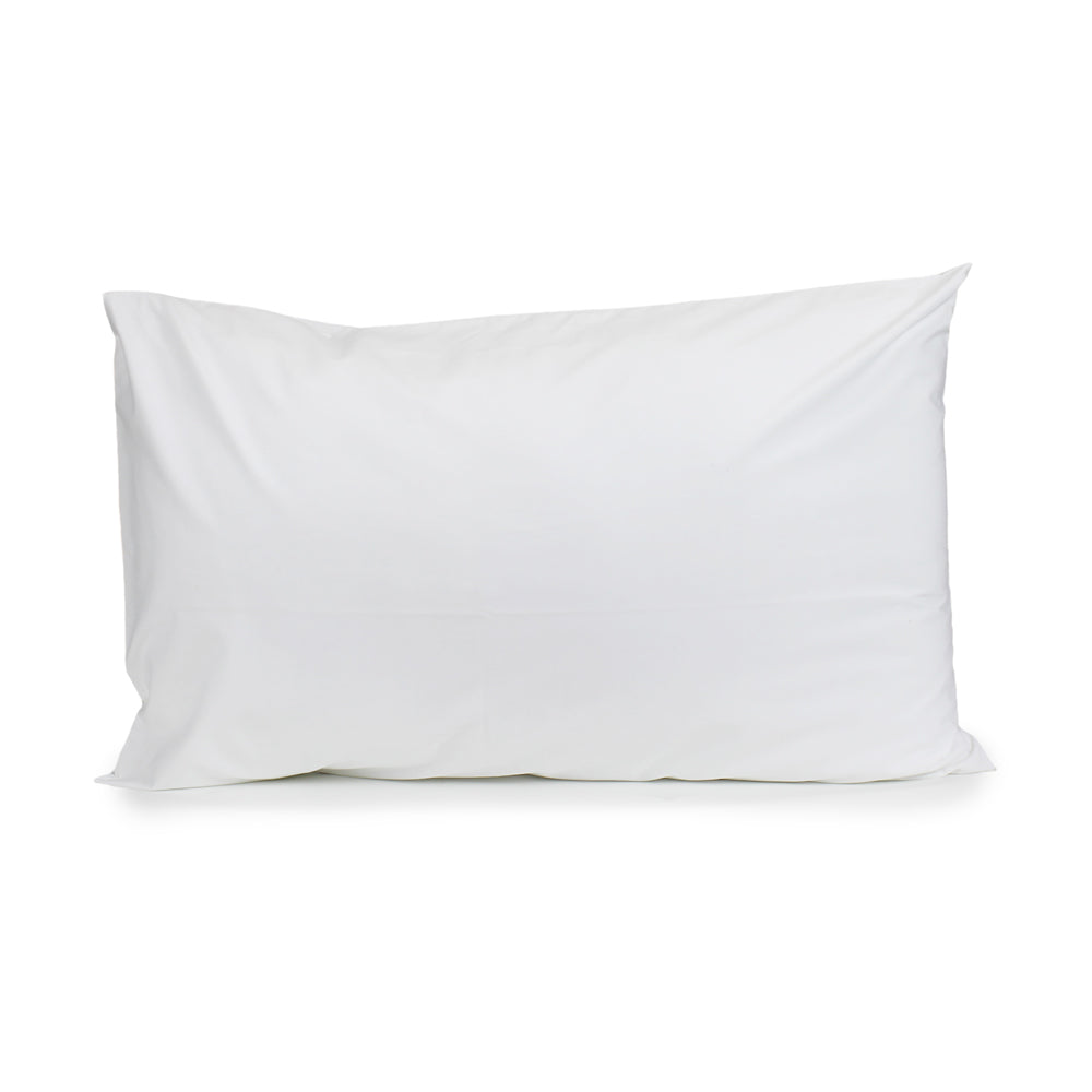 Jason Commercial Crisp Easy Care Bedroom Pillow Case with Cuff 48x73cm White (2 Pack) — image 2