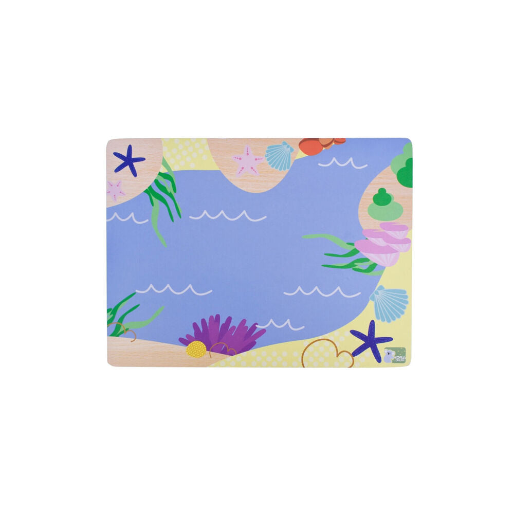 Koala Dream Sea Animals Wooden Chunky Puzzle/Toy 12m+ (8 Pieces) — image 4