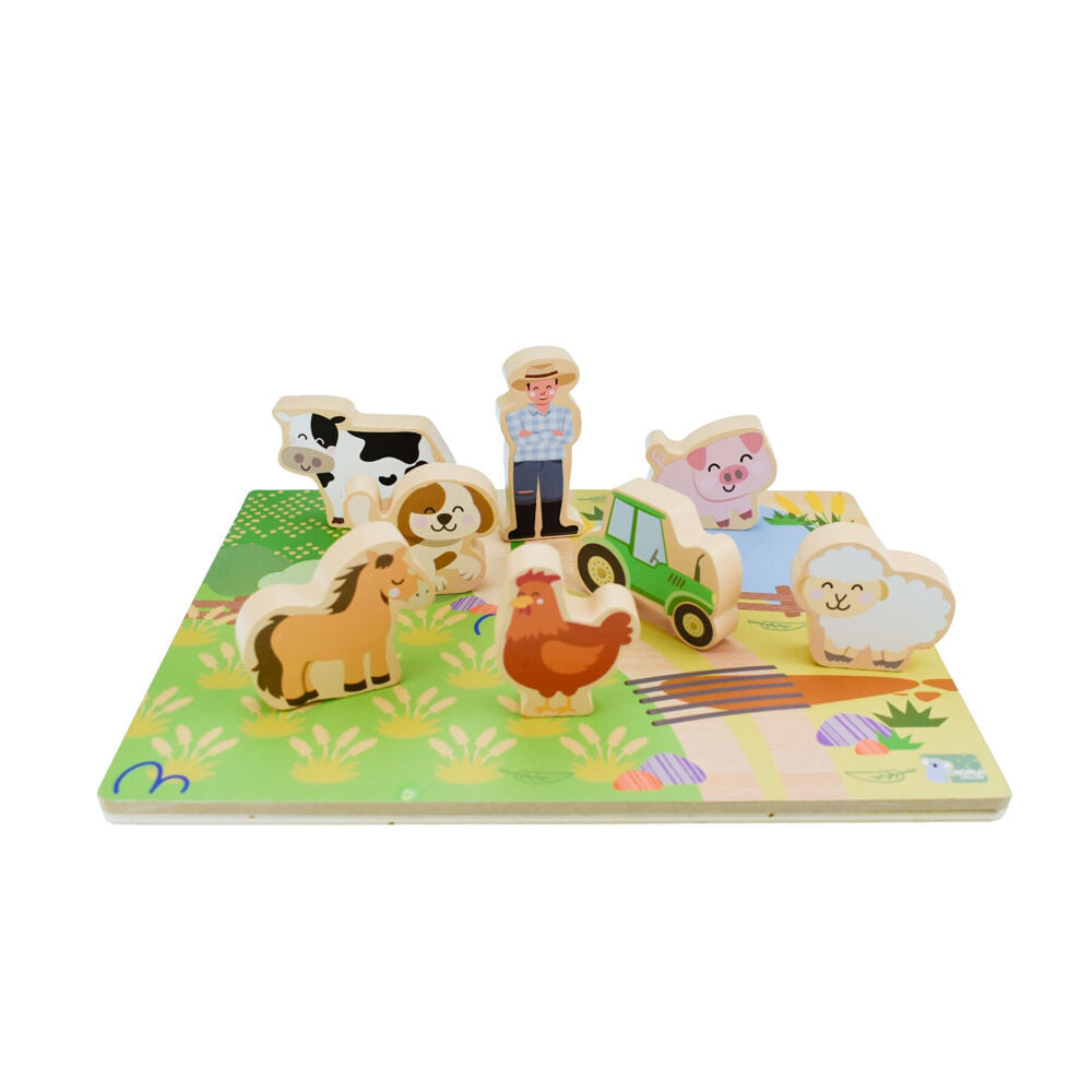 Koala Dream Wooden Chunky Aussie Farm Animal Kids Toy Puzzle 12m+ (2 Pack) — image 4