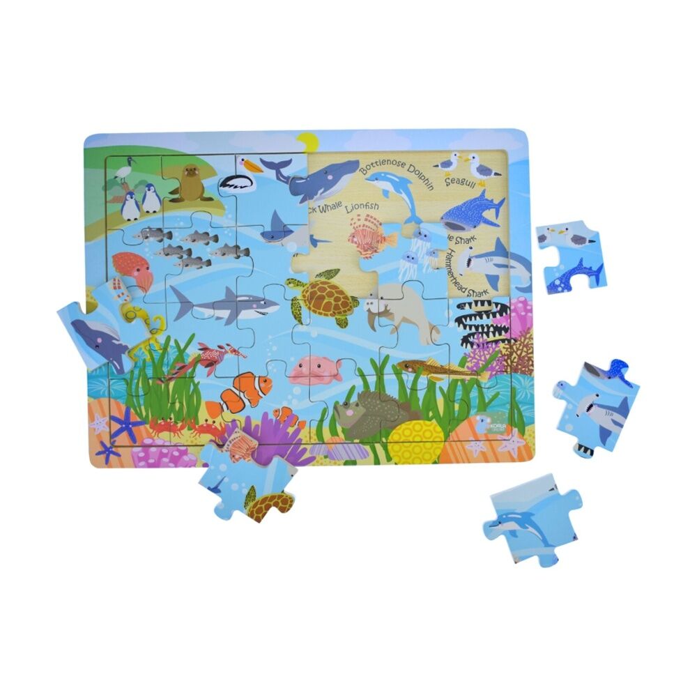 Koala Dream Aussie Sea Animals And Their Names Jigsaw Puzzle 18m+ (24 Pieces) — image 2