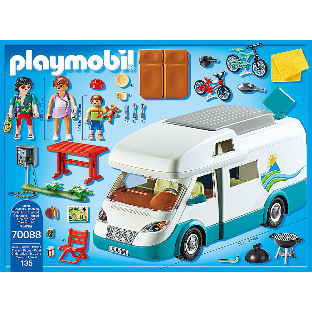 Playmobil Family Camper Kids/Childrens Interactive Play Vehicle Toy Playset 4+ — image 3