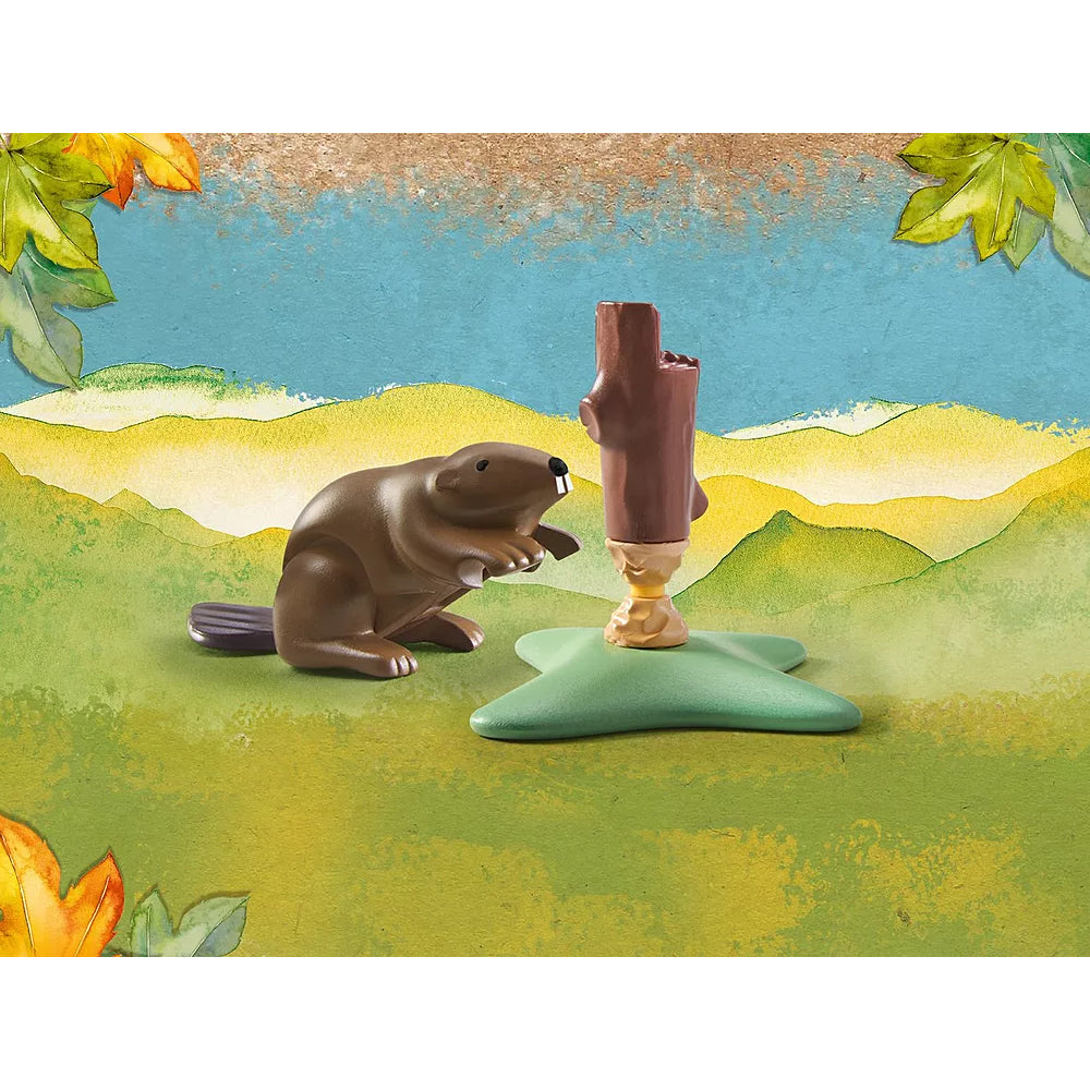 Playmobil Wiltopia Beaver Kids/Childrens Interactive Play Fun Toy Playset 4+ — image 2