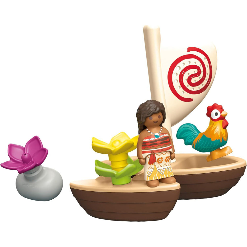 Playmobil 1.2.3 & Disney Moana'S Sail Boat Kids/Childrens Fun Toy Playset 18M+