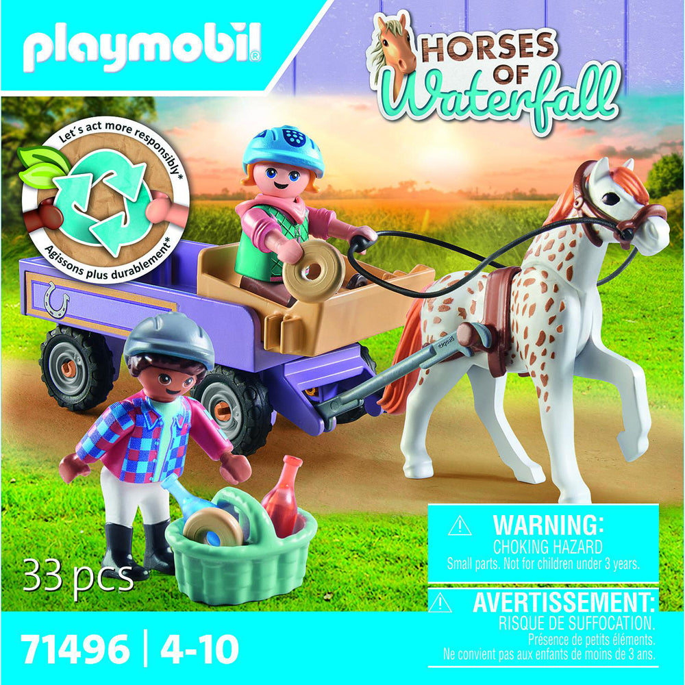Playmobil Pony Carriage Kids/Childrens Interactive Play Fun Toy Playset 4+ — image 4