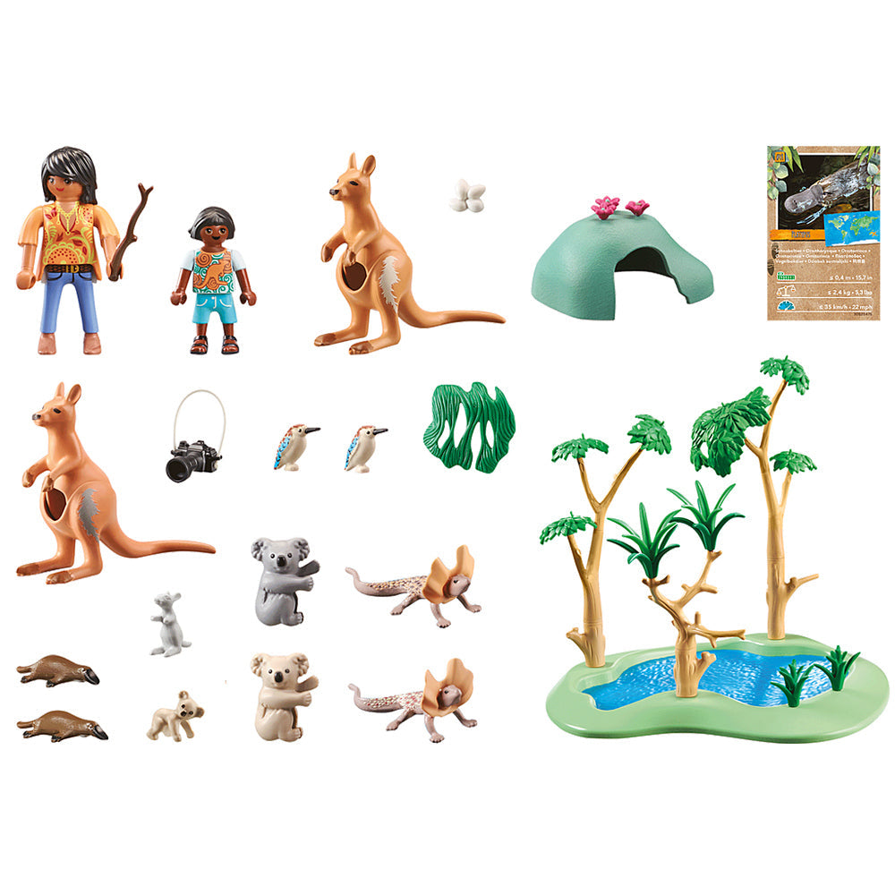 Playmobil Australian Wildlife Kids/Childrens Interactive Play Fun Toy Playset 4+ — image 2