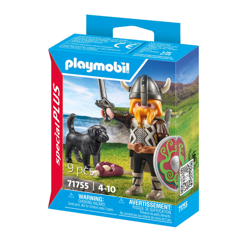 Playmobil 21x15cm Viking w/ Guard Dog Kids Action Figure Play Set 4y+ (9 Pieces) — image 2