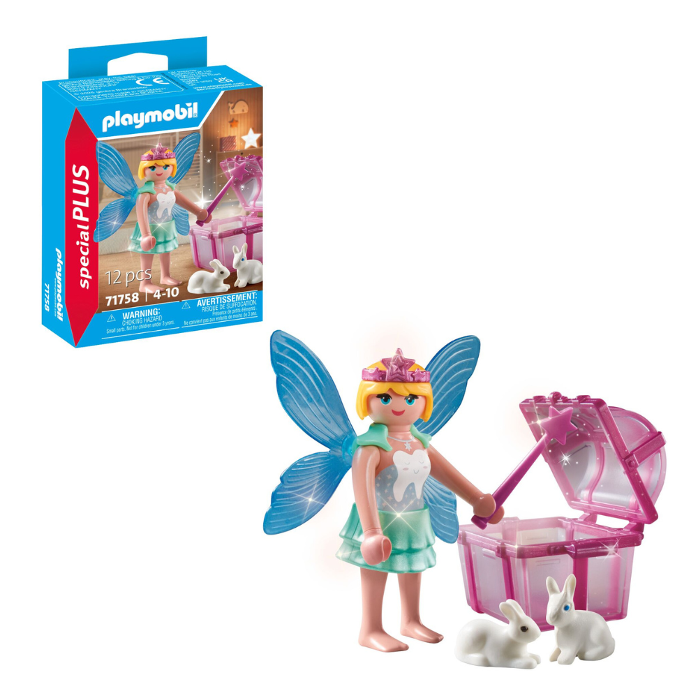 Playmobil 21x15cm Tooth Fairy Kids/Child Action Figure Toy Play Set 4y+ (12 Pieces) — image 3