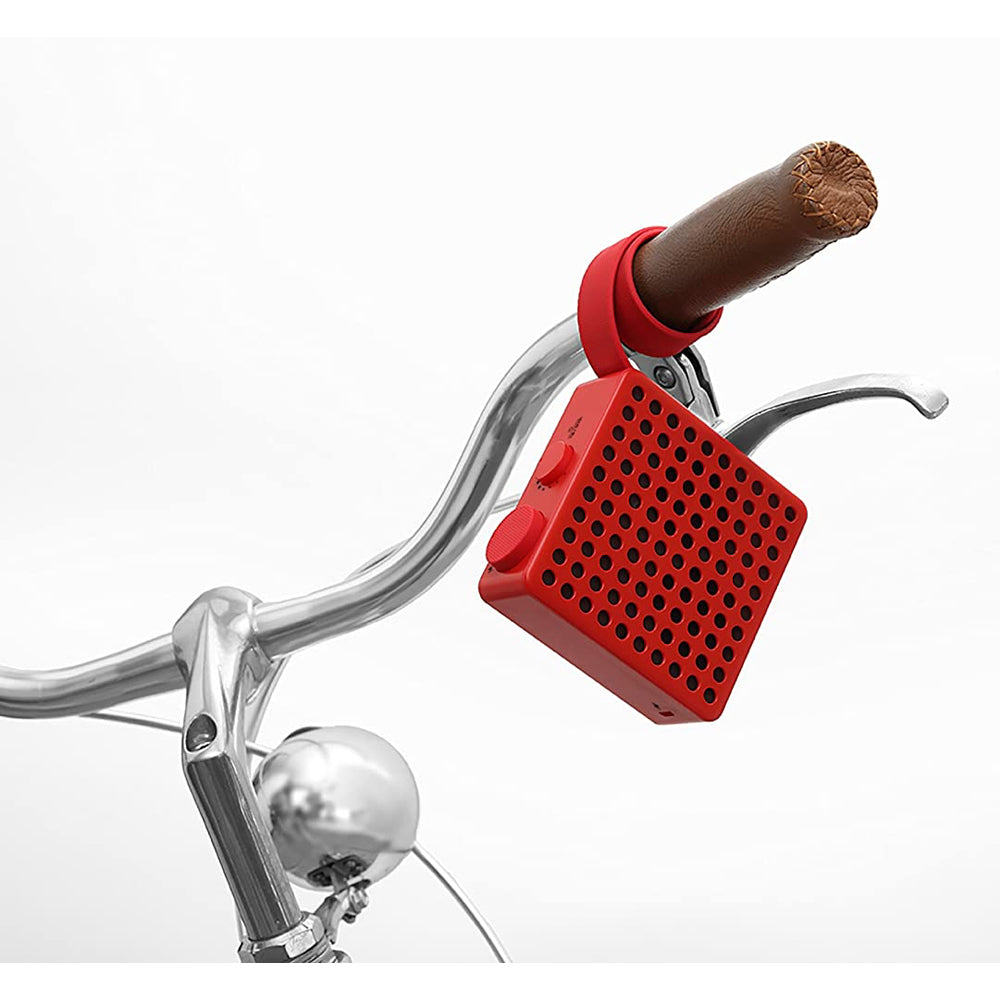 Palomar Monkey Snap-On Wear Portable Wireless FM Radio Speaker Red 10x3.5cm — image 2