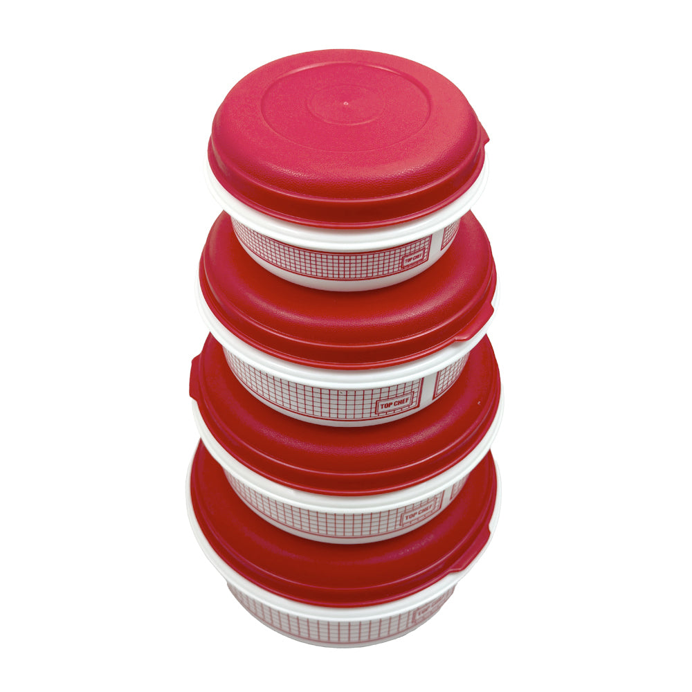 Container Kitchen/Panty Food Storage Set Assorted 360Ml/750Ml/1.25L/2L (8 Pieces) — image 2