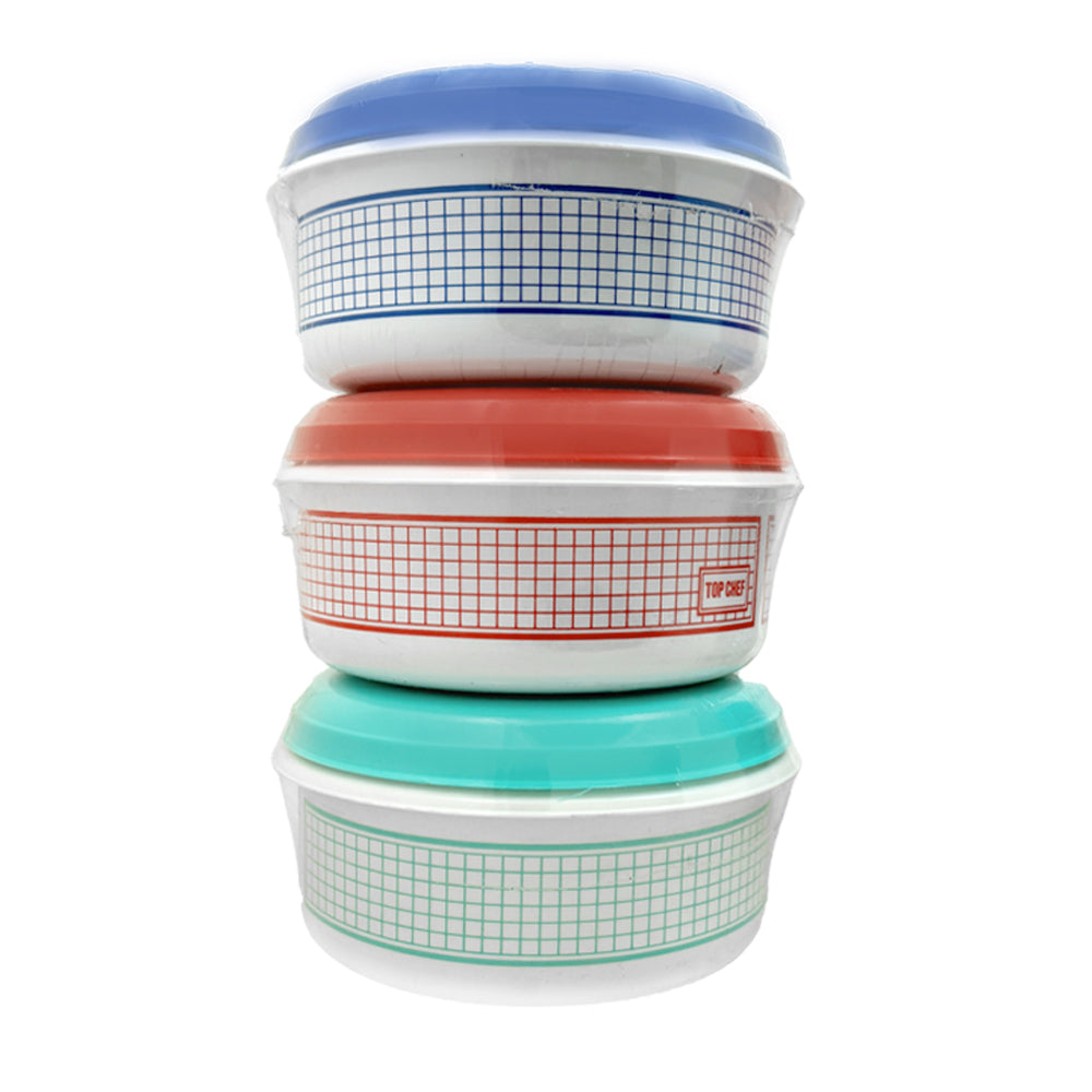 Container Kitchen/Panty Food Storage Set Assorted 360Ml/750Ml/1.25L/2L (8 Pieces)