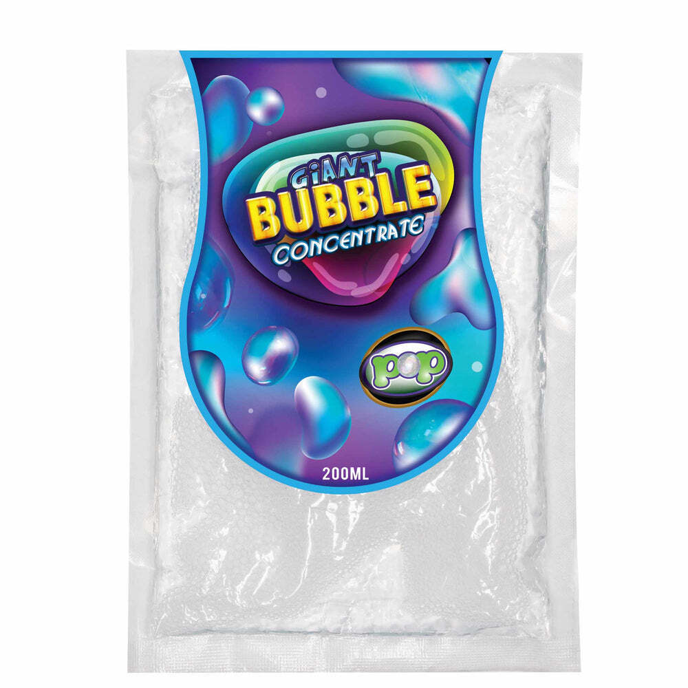 Pop Giant Bubble Super Concentrate Kids/Children's Science Toy Set 6+ 500ml — image 2