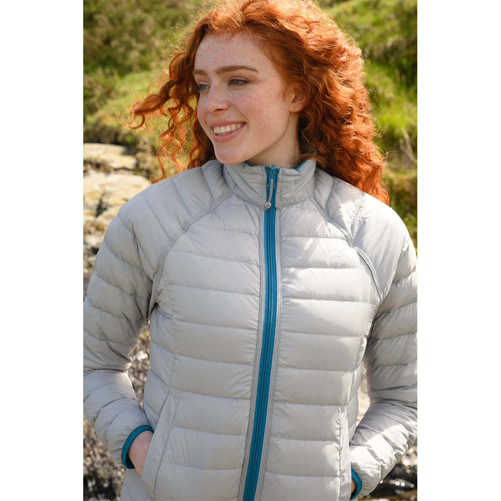 Mac in a Sac Packable Adult Ladies Polar Down Reversible Jacket Petrol/Grey AU18 — image 4