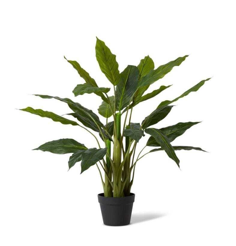 E Style Green 80cm Spathiphyllum Faux Fake Artificial Decor Potted Plant