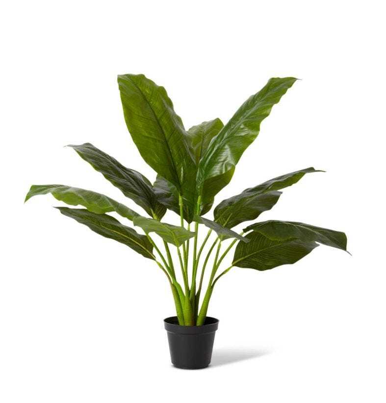 E Style 64cm Spathiphyllum Potted Artificial Plant Fake/Faux Decor Green