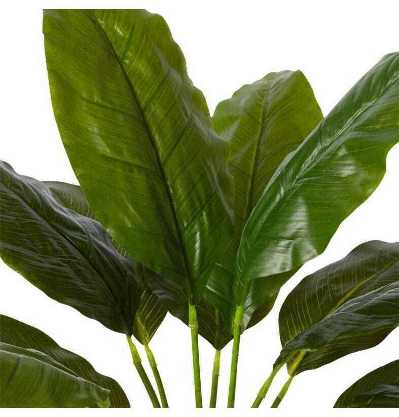 E Style 64cm Spathiphyllum Potted Artificial Plant Fake/Faux Decor Green — image 2