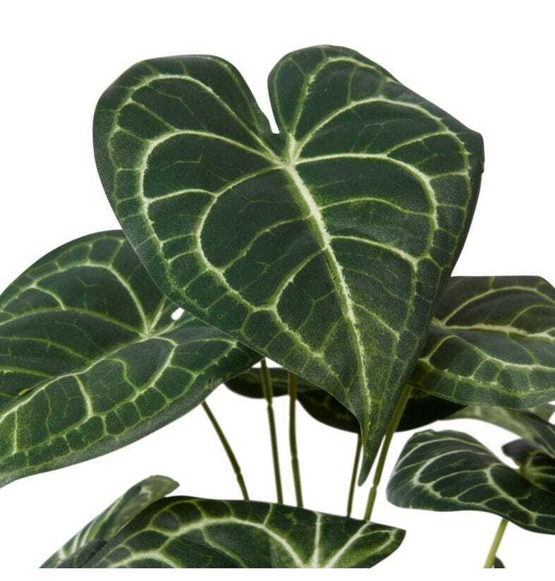 E Style 42cm Anthurium Artificial Potted Plant Fake/Faux Home Room Decor — image 2