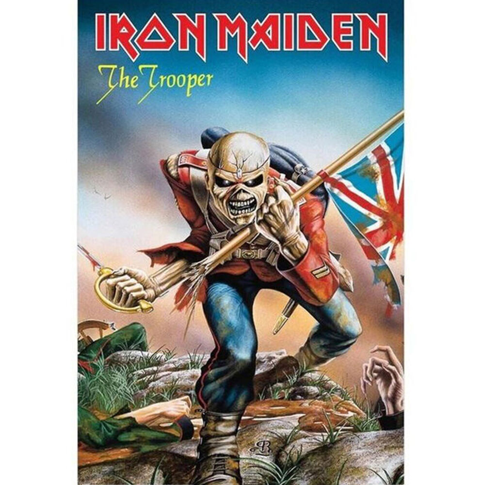 Iron Maiden 61 x 91.5cm Trooper Regular Wall Poster/Art Print