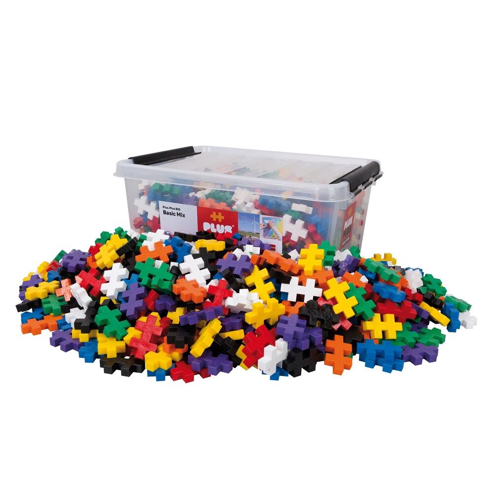 Plus-Plus BIG Mix Education Building Blocks STEM Learning Toy Kids 3y+ (600 Pieces) — image 2