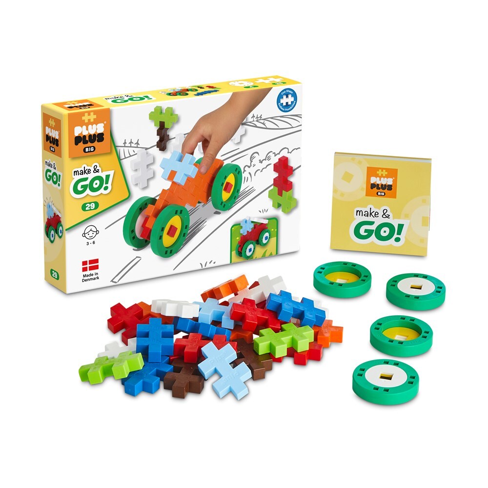 Plus-Plus BIG Make & Go! 29 Build/Create Puzzle Play Kids Learning Fun Toy 3+ — image 2