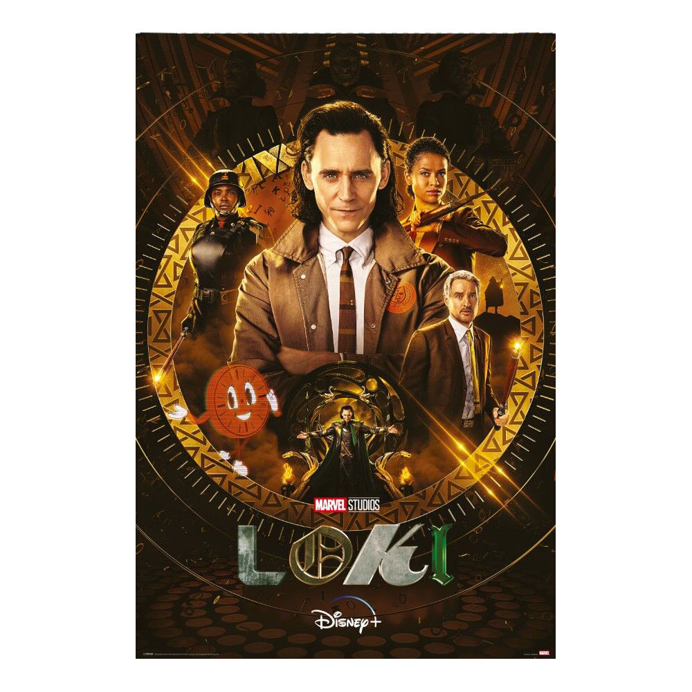 Marvel MCU Loki Glorious Purpose Poster Home/Room Wall Decor Display 91x61cm