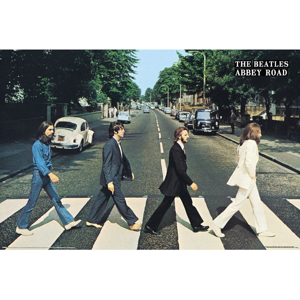 Impact Merch The Beatles Abbey Road Regular Sized Poster Wall Decor 92x61cm