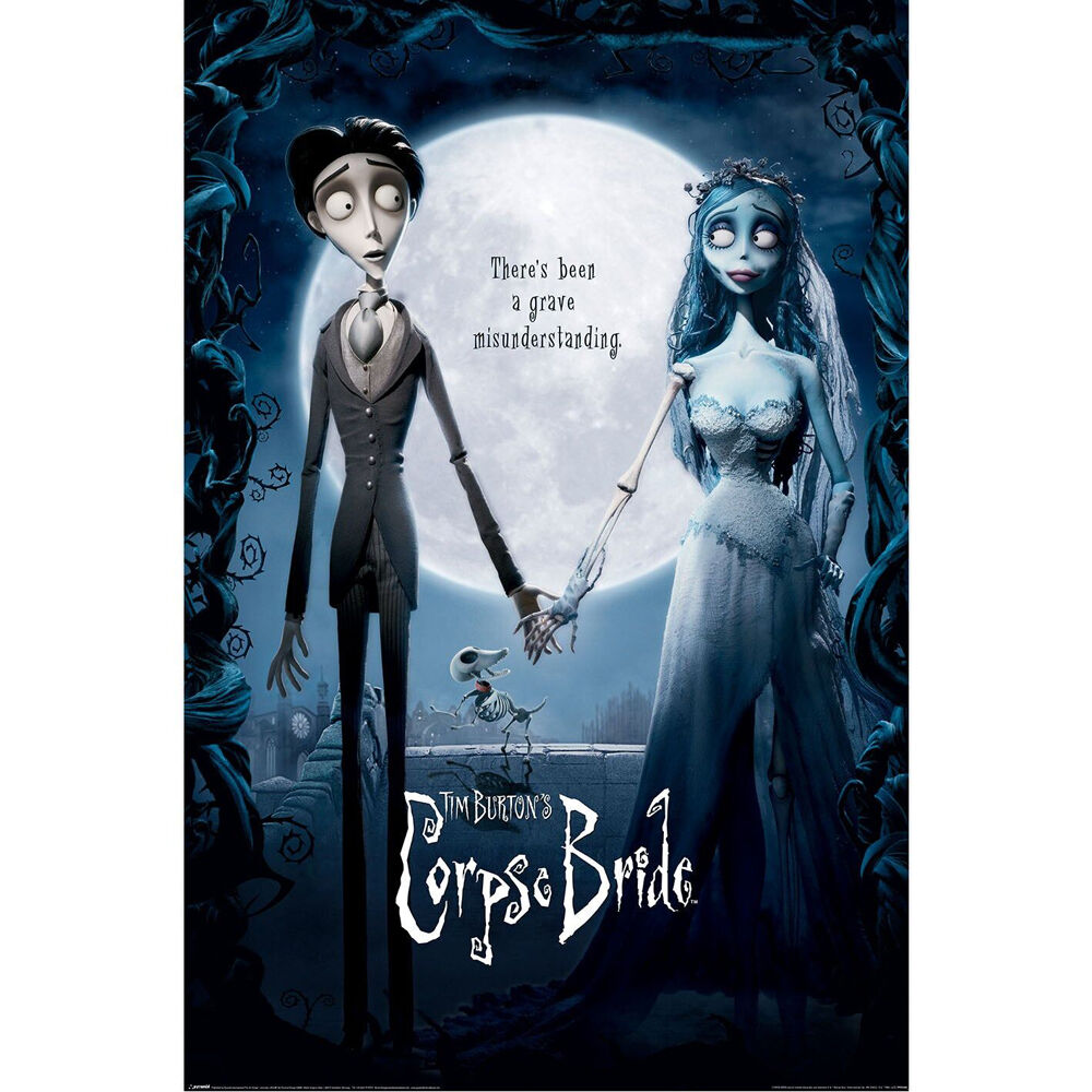 Corpse Bride 61 x 91.5cm Wedding Couple Regular Wall Poster/Print